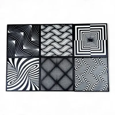 Coaster Duvar İlüzyon Set - 1