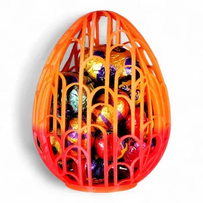 Büyük Yumurta Sadece Kafes 