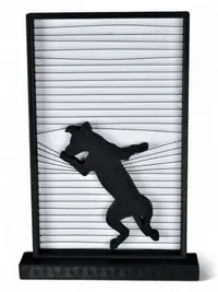 Köpek Duvar Süsü - Küçük görsel 1