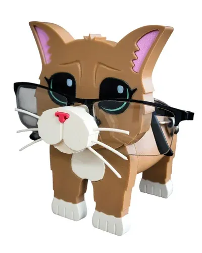 Üzgün Kedi Gözlük Tutacağı