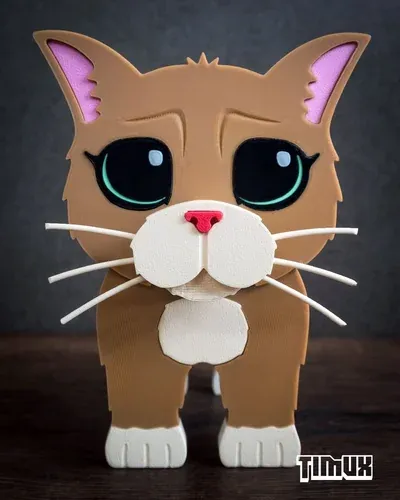 Üzgün Kedi Gözlük Tutacağı - 1