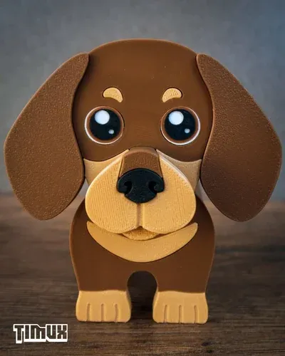 Dachshund Gözlük Tutacağı - 1