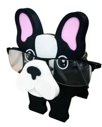 French Bulldog Gözlük Tutacağı - Küçük görsel 1