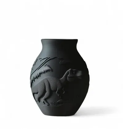 Dinosaur Vase For
