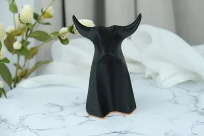 Bull Head Sculpture - 1