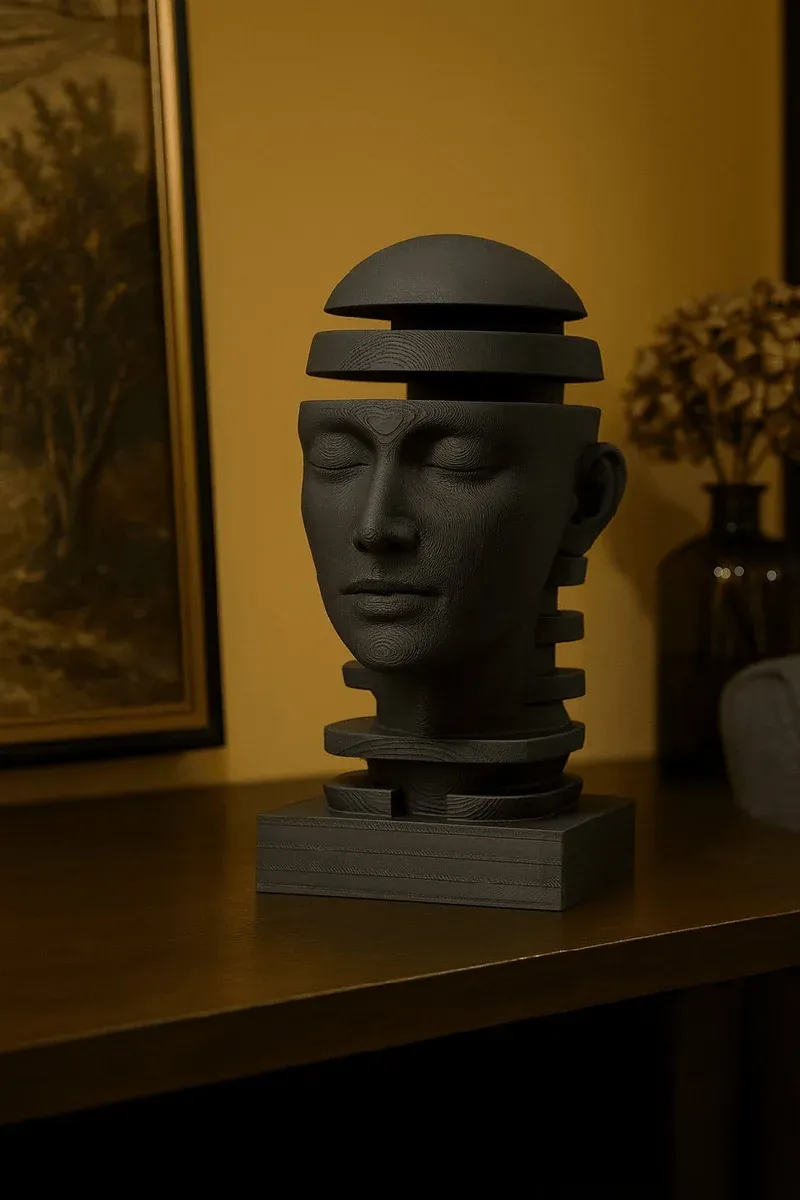 Fragmented Contemplation Sculptural - 1