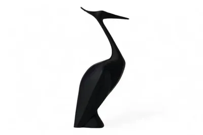Graceful Egret Sculpture