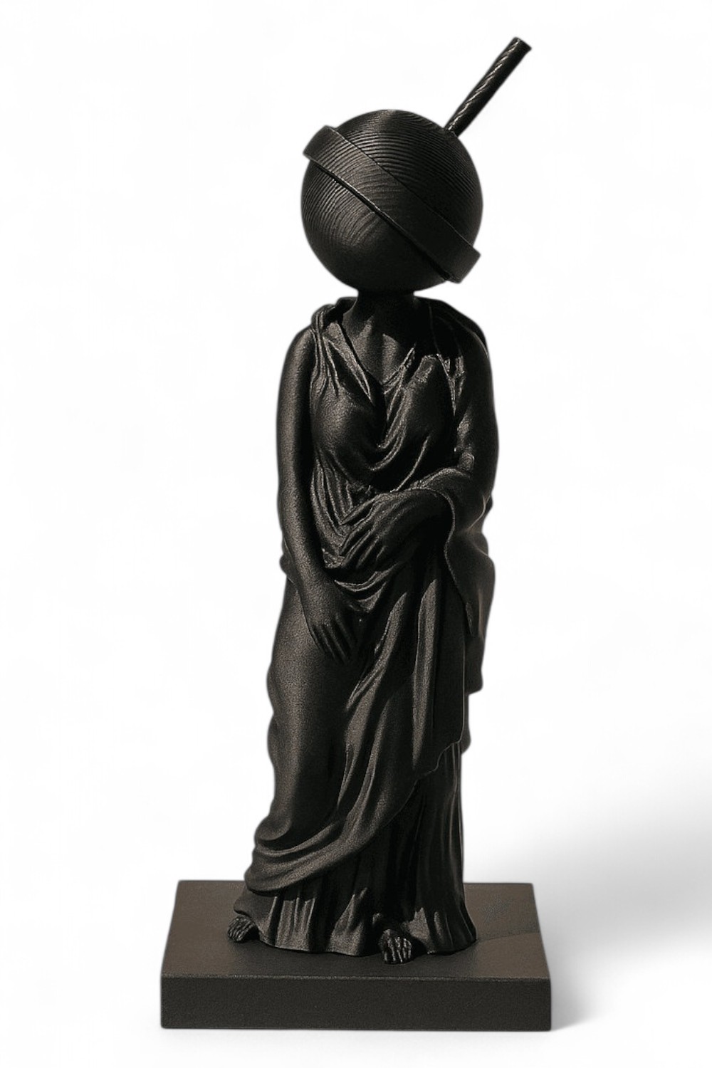 Lollipop Head Statue