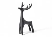 Minimalist Deer Sculpture - Küçük görsel 1