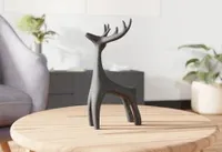 Minimalist Deer Sculpture - Küçük görsel 2