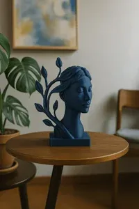 Serenity Bloom Sculpture - Küçük görsel 2