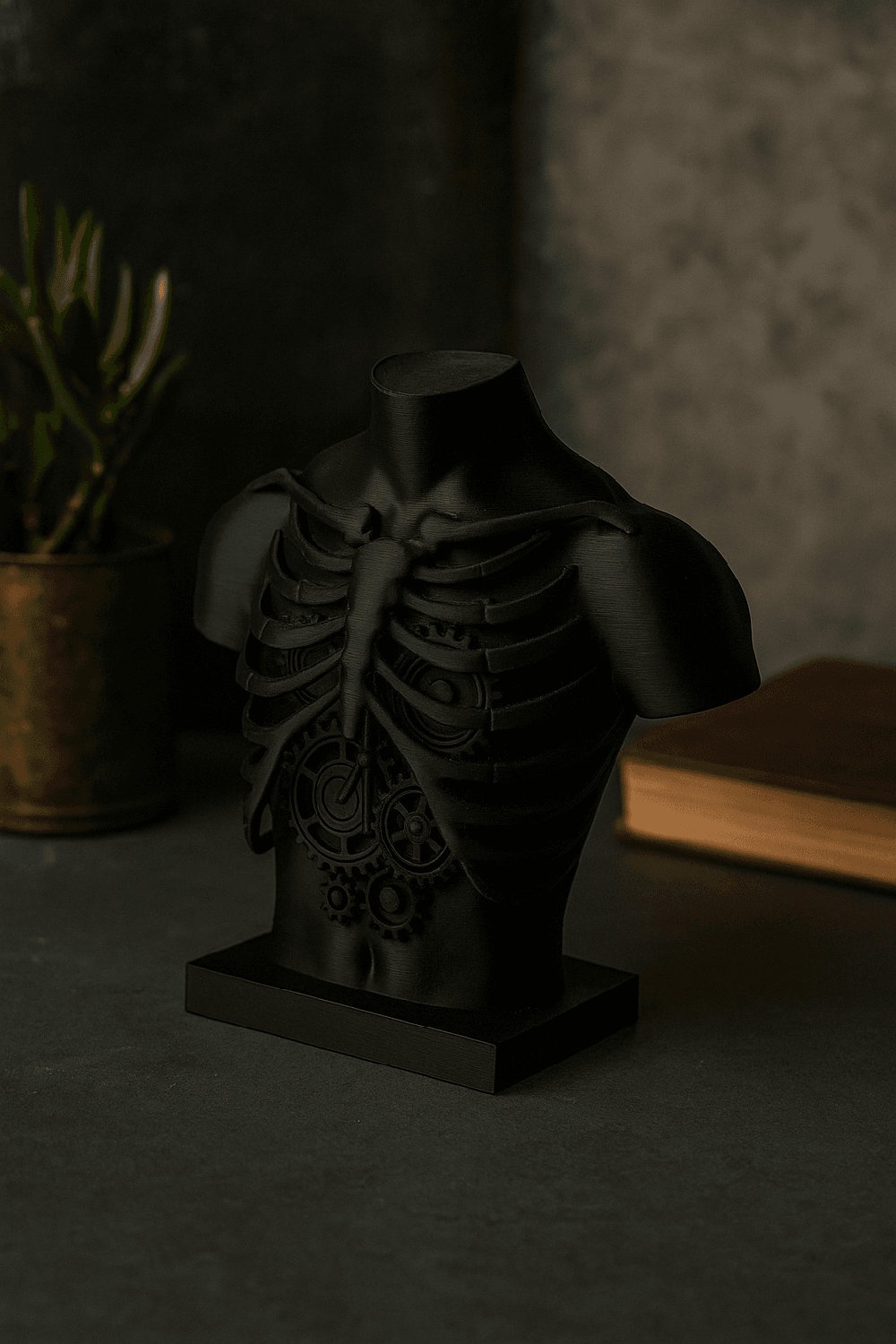 Steampunk Ribcage Bust - 1